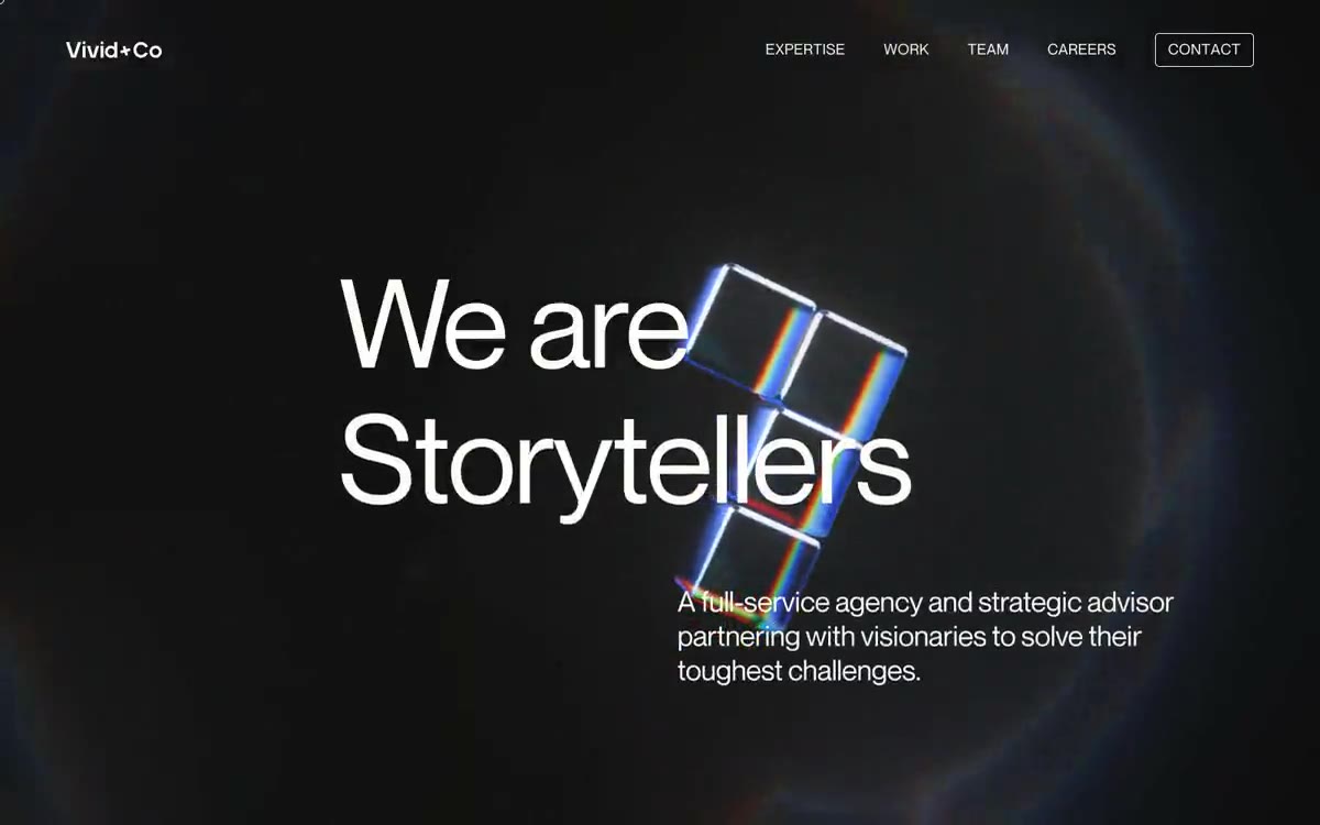 Vivid+Co: prismatic light through obsidian